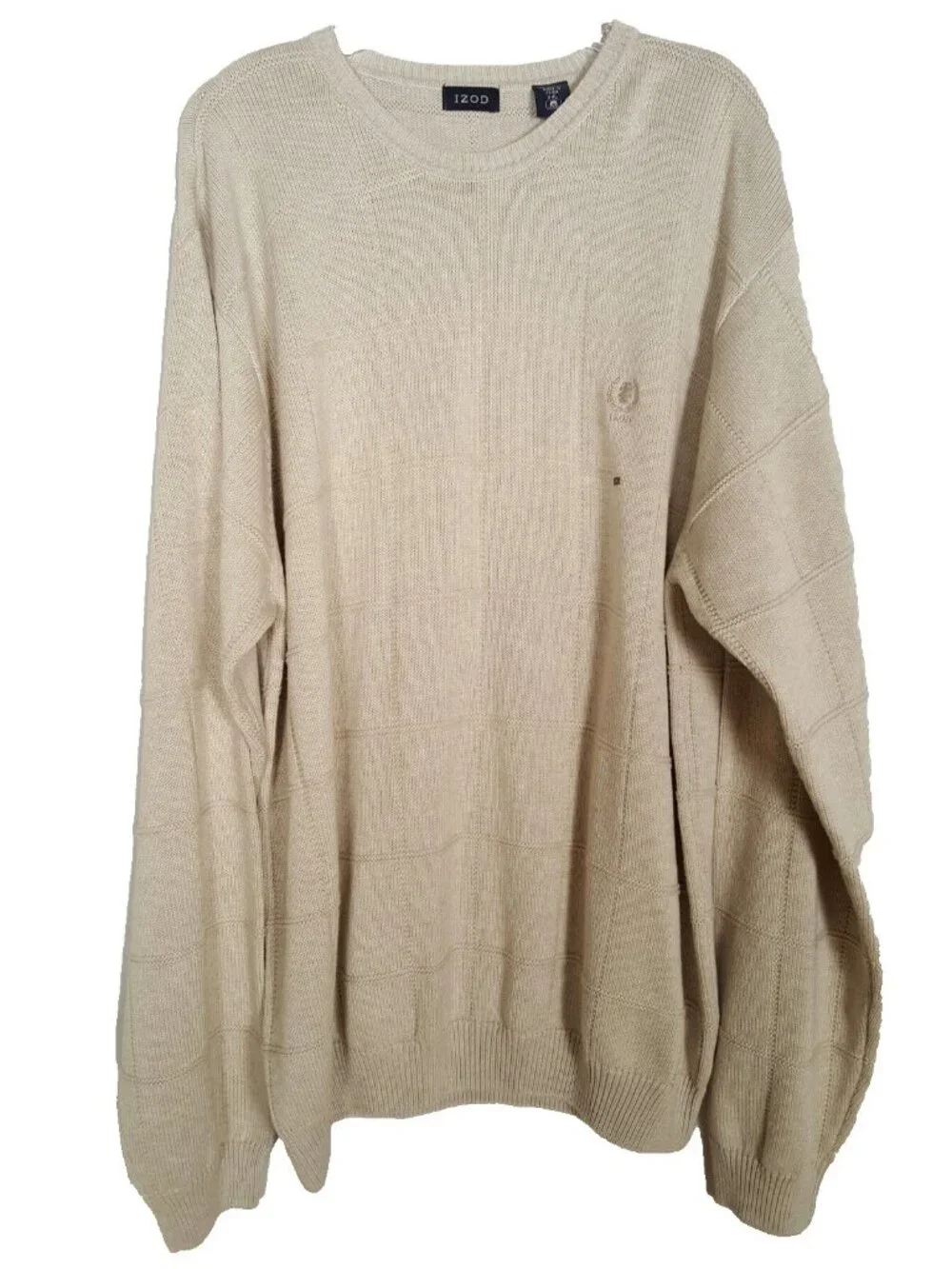 IZOD beige sweater size XXL